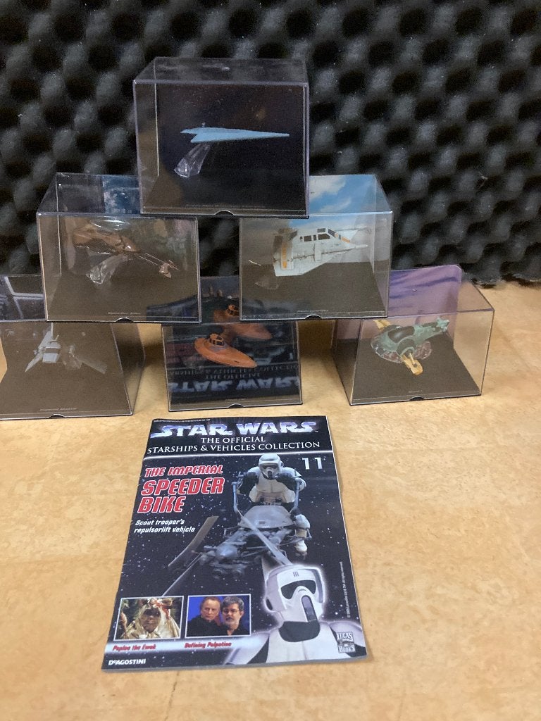 Star Wars official starships & vehicles collection die-cast, Ophalen of Verzenden, Zo goed als nieuw, Actiefiguurtje