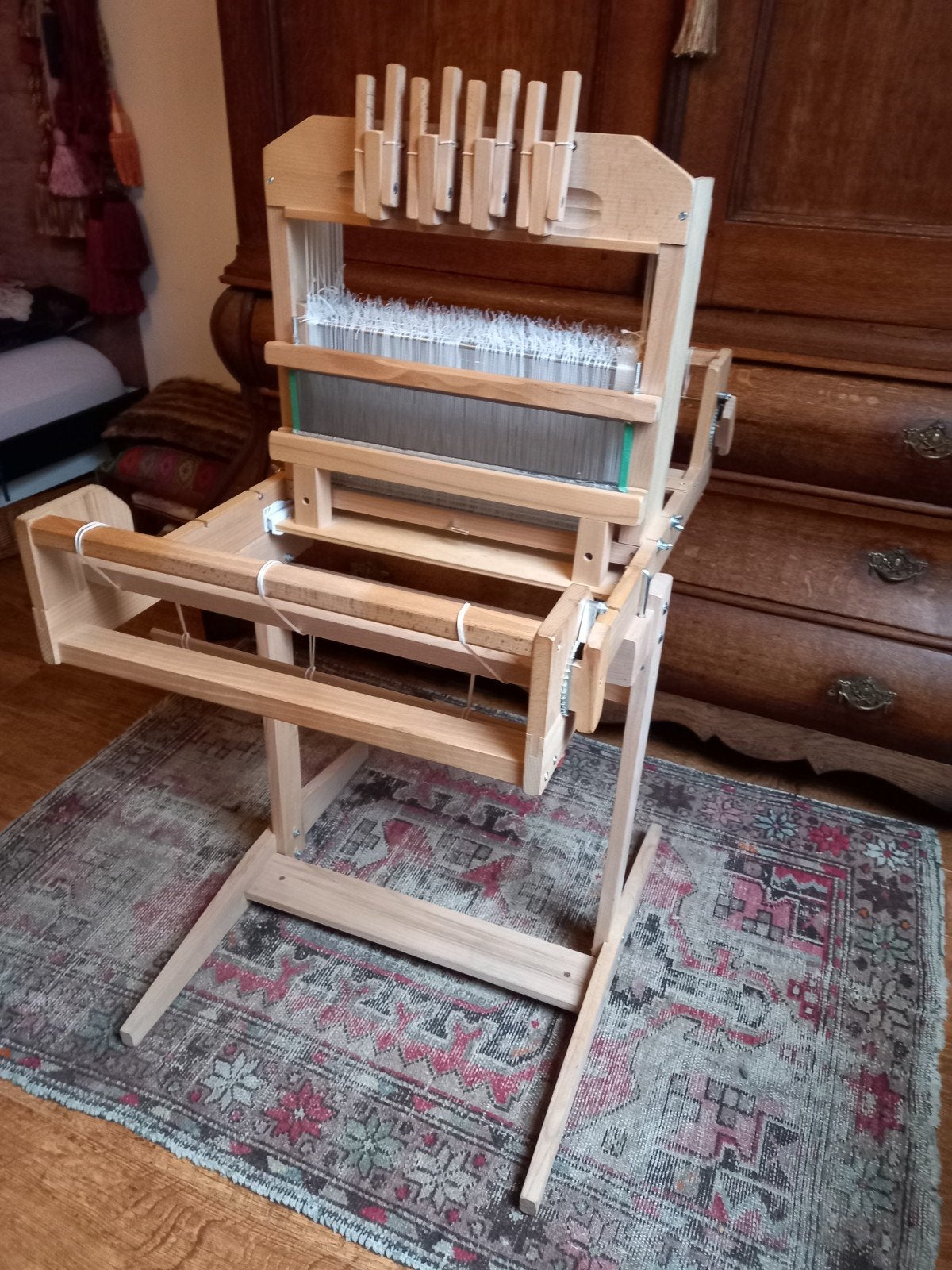 Weefgetouw 8 schachten, Ophalen, Nieuw