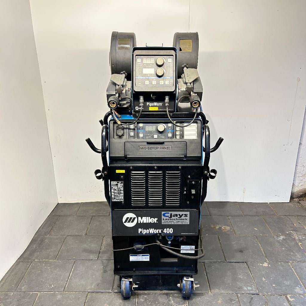 Gebruikte Miller PipeWorx 400 RMD STT MIG MAG Pulse WTGK, Gebruikt, Ophalen of Verzenden, Orbitalum Tools GmbH, 250 ampère of meer