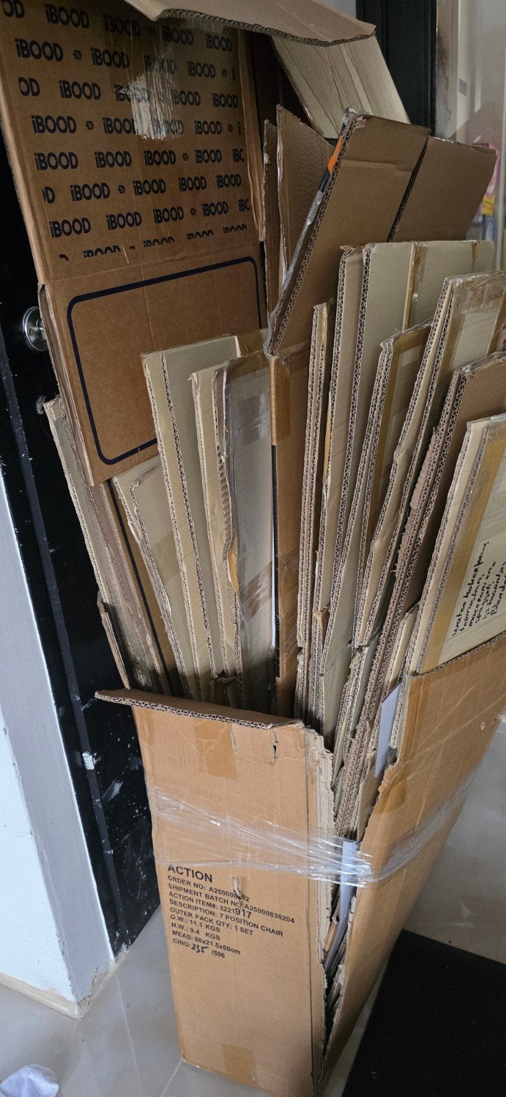 Diverse gebruikte kartonnen dozen voor verhuizing/opslag, Ophalen, 100 cm of meer, 60 cm of meer, 50 cm of meer