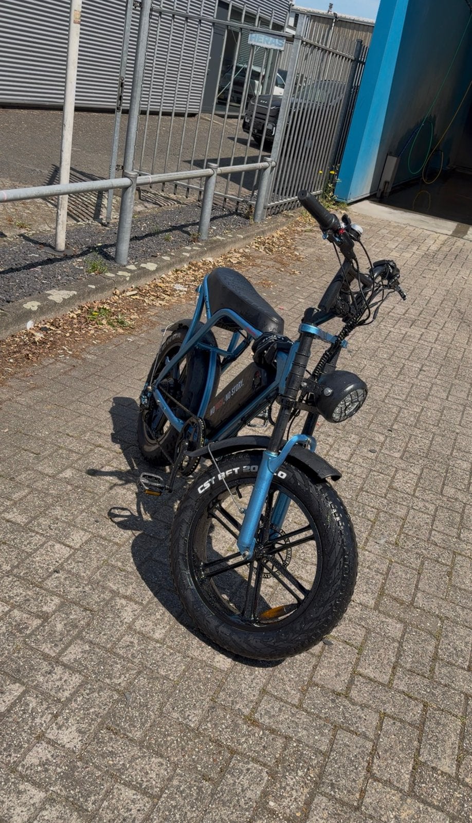 Stoere Fatbike - Zo goed als nieuw, Zo goed als nieuw, 51 tot 55 cm, 30 tot 50 km per accu, Ophalen