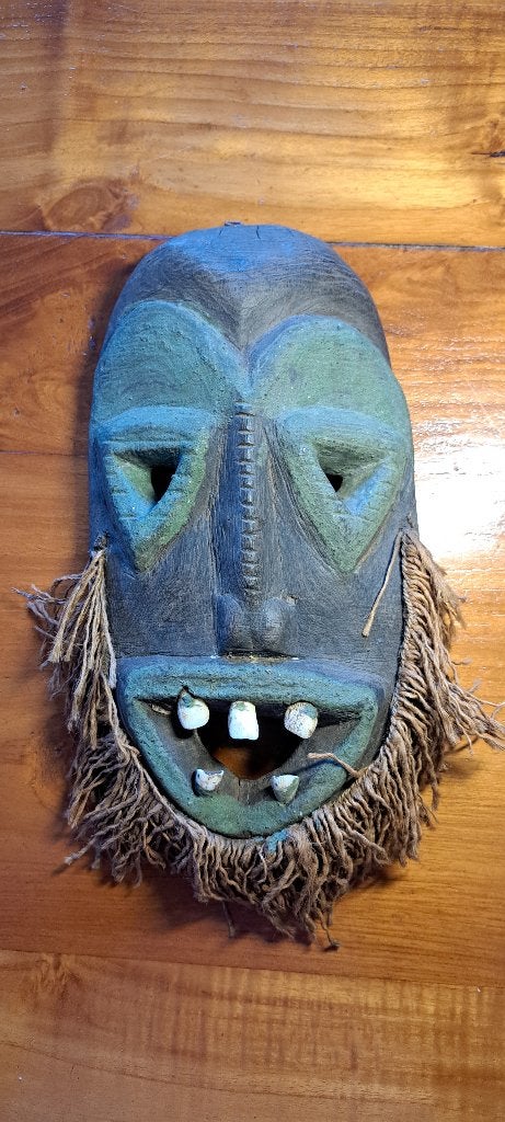 oud afrikaans masker uit Congo / Afrika uit begin 1900, Ophalen of Verzenden