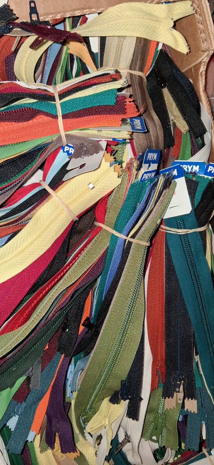 giga grote partij nylon ritsen, Ophalen, Nieuw, Rits of Sluiting