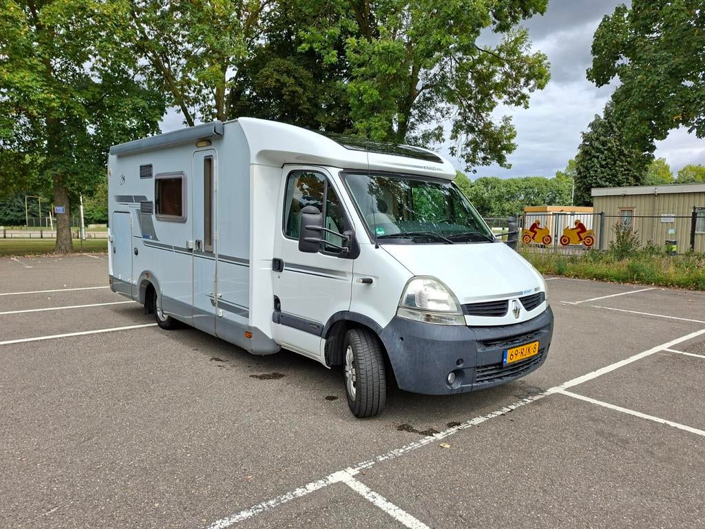 Knaus Sport Ti Automaat -  Camper. Tot 2 mei gereserveerd, Caravans en Kamperen, Automaat, Koelkast, Luifel, 6 tot 7 meter