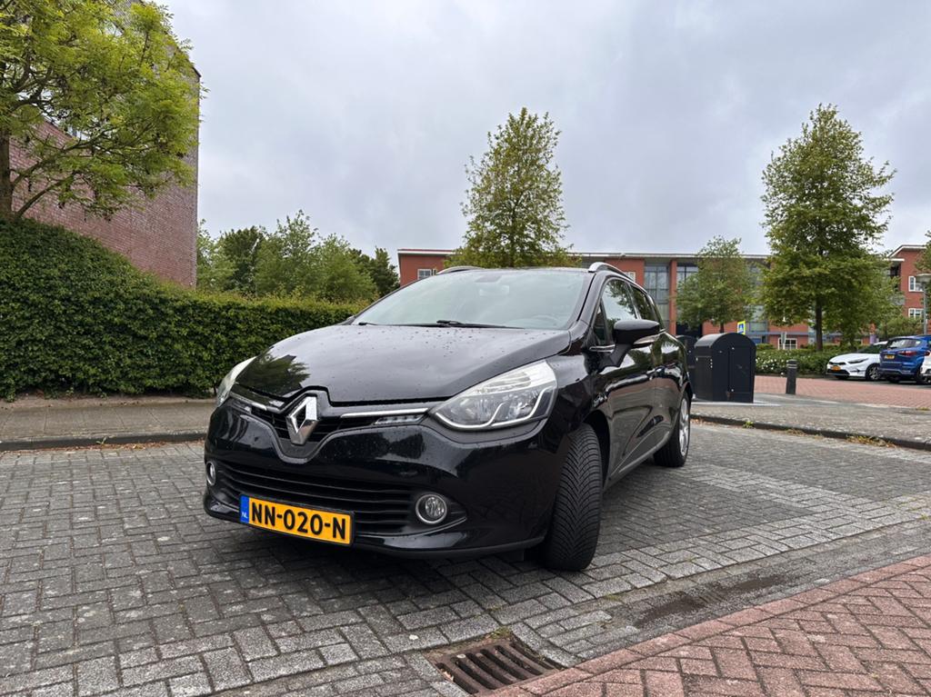 Renault Clio 0.9 TCE 90 Estate 2016 Zwart, 898 cc, 580 kg, 1064 kg, Handgeschakeld