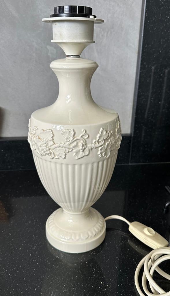 Lampvoet Wedgwood edme, 30 tot 60 watt, Gebruikt, Halogeen (gloei)lamp, E27 (groot)