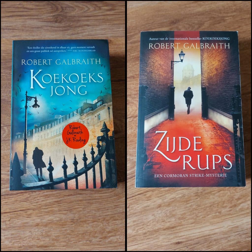 Thrillers • Robert Galbraith • o.a. Koekoeksjong, Boeken, Ophalen of Verzenden, Zo goed als nieuw, Robert Galbraith