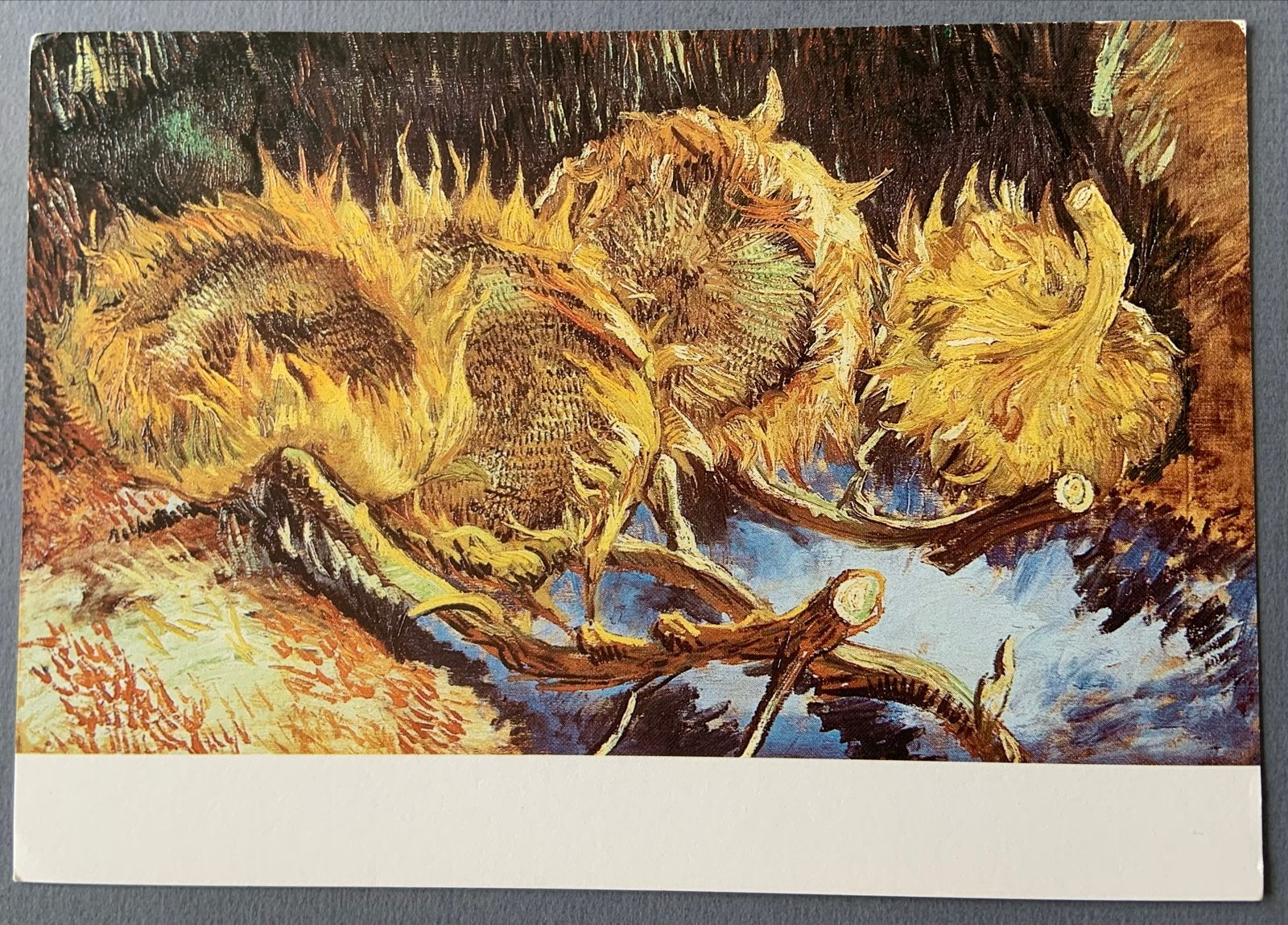 Vincent van Gogh - Uitgebloeide Zonnebloemen, Verzenden, 1980 tot heden, Ongelopen, Overige thema's