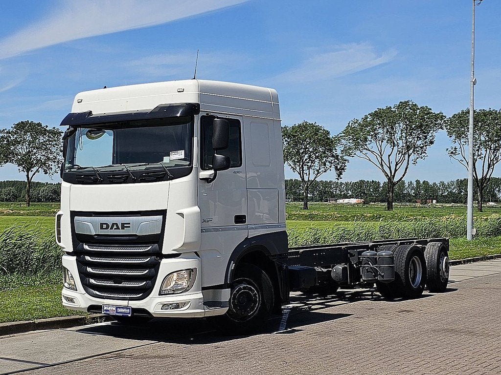 DAF XF 480 6x2*4, Auto's, Automaat, Euro 6, Stoelverwarming, Wit