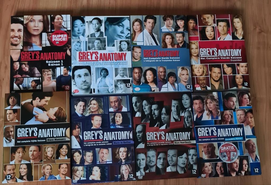 Greys anatomy seizoenen 1 t/m 14, Cd's en Dvd's, Boxset, Drama, Ophalen of Verzenden, Zo goed als nieuw