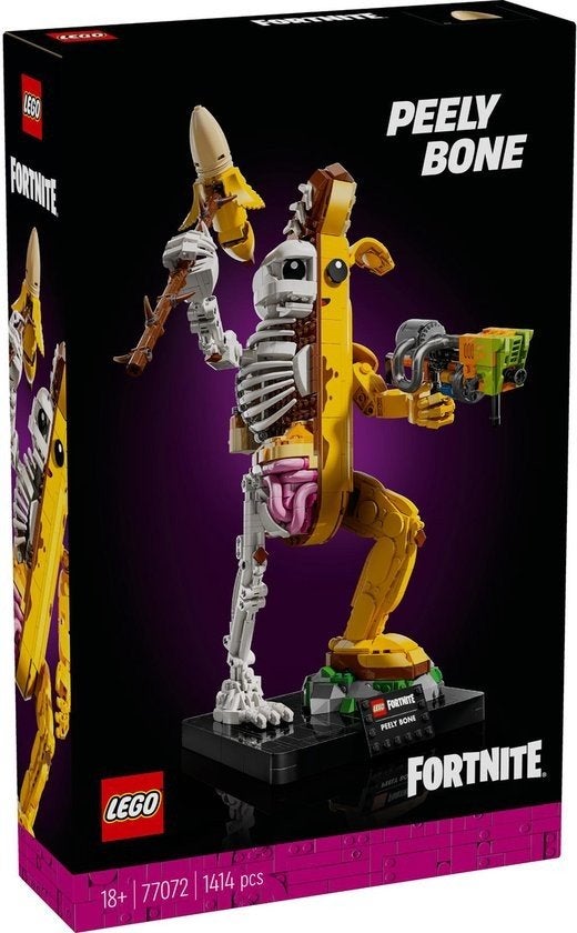LEGO Fortnite Peely Bone 77072 - Compleet met doos en boekje, Ophalen, Lego, Zo goed als nieuw, Compleet