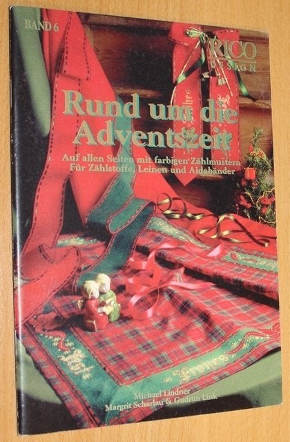 Rico design - Rund um die Adventszeit - band 6 -  100550, Ophalen of Verzenden, Zo goed als nieuw, Borduren en Naaien