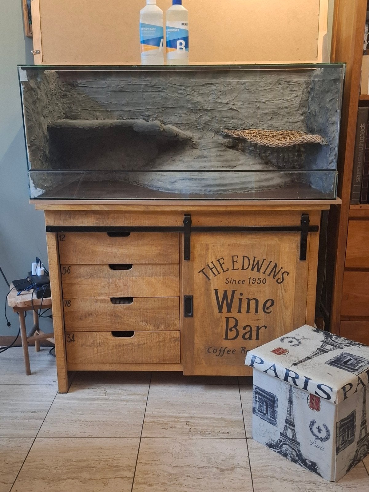 terrarium voor de doe het zelver, Hok, Ophalen, Minder dan 60 cm, 110 cm of meer
