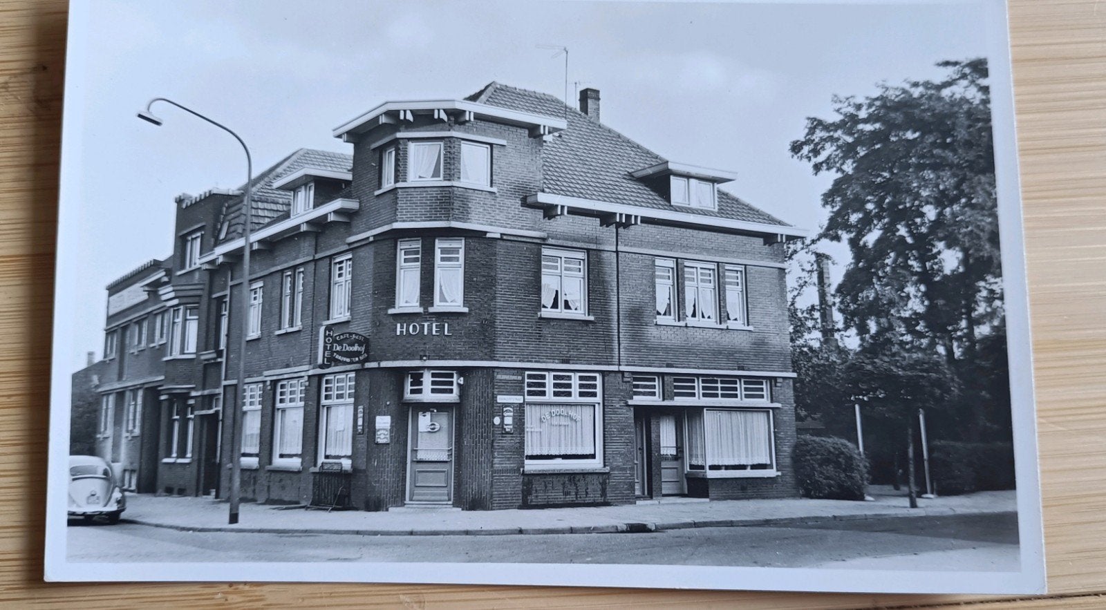 Tegelen. hotel café restaurant De Doolhof, Verzenden, 1940 tot 1960, Gelopen, Limburg