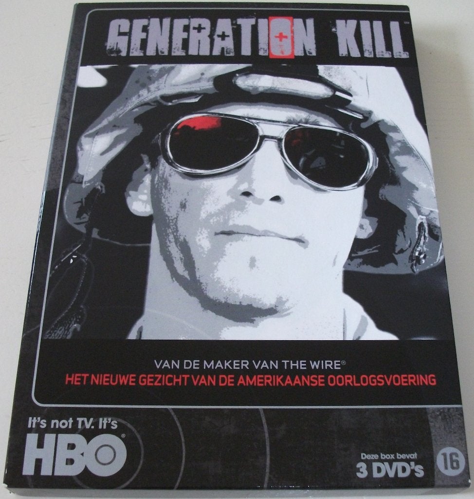 Dvd *** GENERATION KILL *** 3-Disc Boxset Mini-Serie, Vanaf 16 jaar, Drama, Ophalen of Verzenden, Zo goed als nieuw
