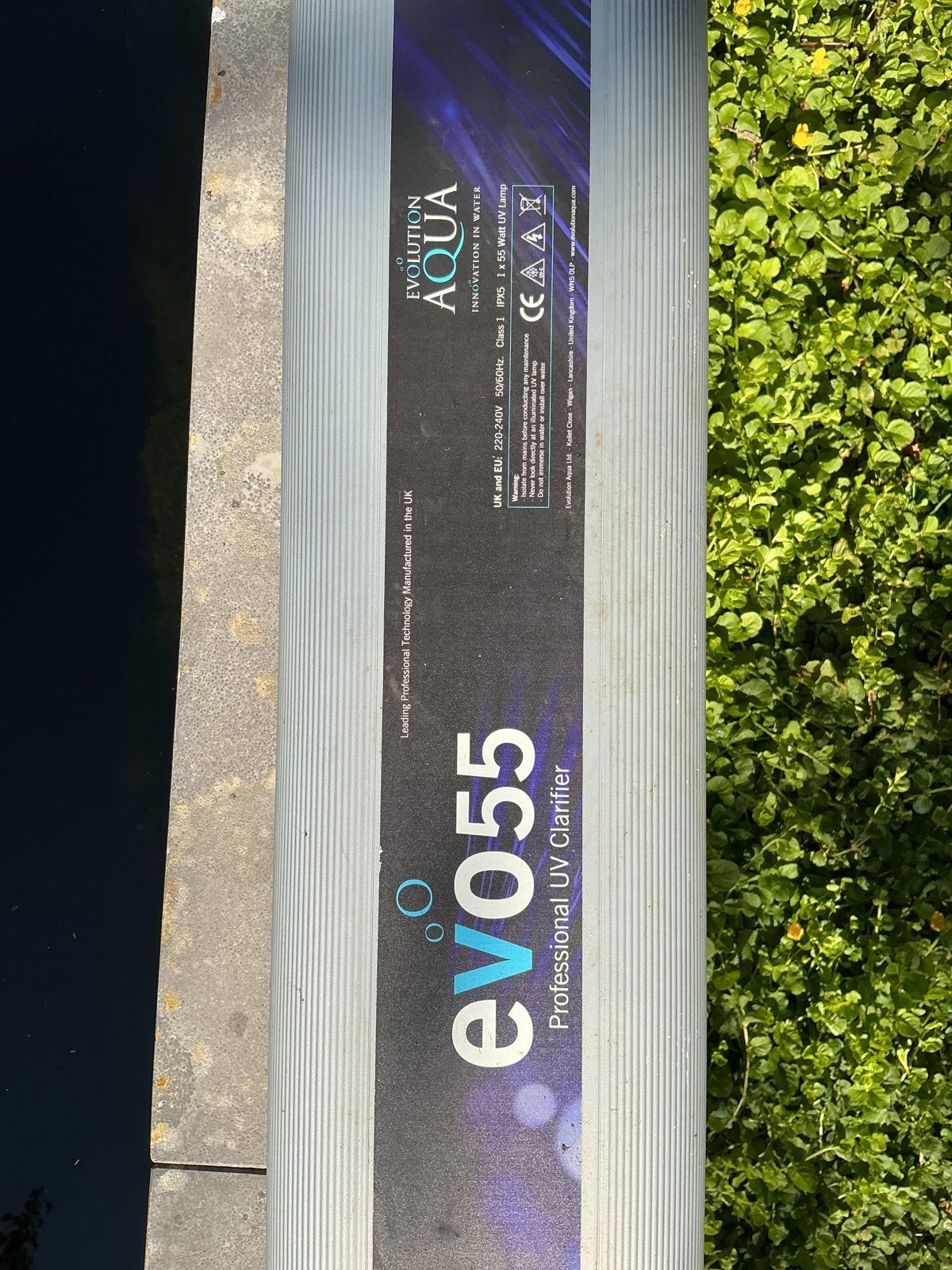 Evolution Aqua evo55 UV Clarifier., Tuin en Terras, Vijver-toebehoren, Ophalen of Verzenden, Gebruikt, Vijverfilter