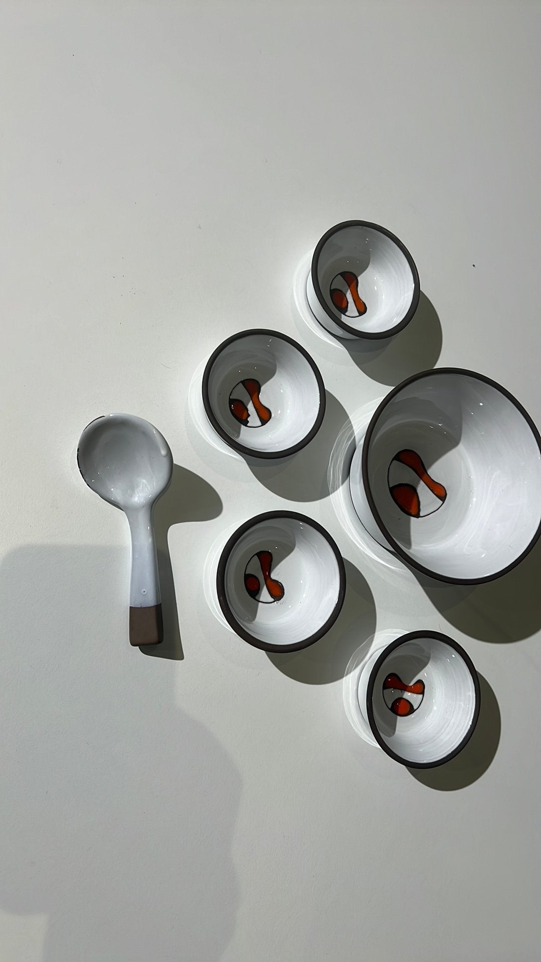 Vintage Boonstra (?) nootjes set, Overige typen, Ophalen of Verzenden, Gebruikt