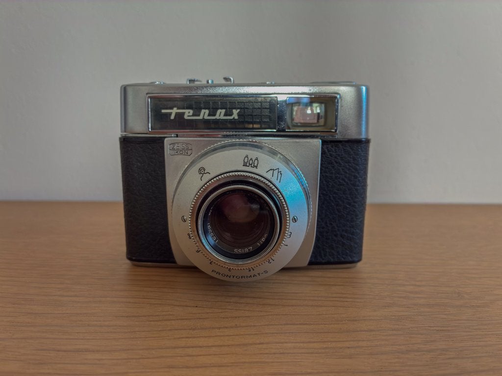 Analoge camera Zeiss Ikon Tenax, Ophalen of Verzenden, 1960 tot 1980, Fototoestel
