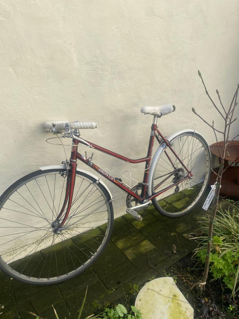 Vintage Bertin Koersfiets, Fietsen en Brommers, Gebruikt, 26 inch, 10 tot 15 versnellingen, Ophalen