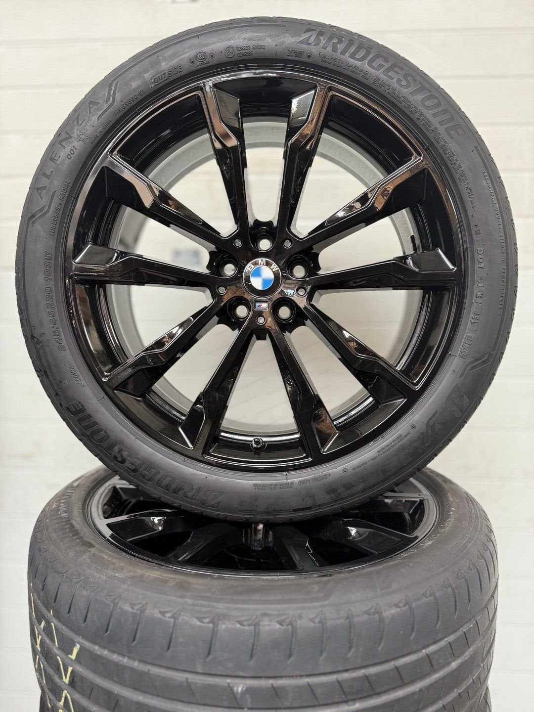 DEMO 20’’ bmw X3 G01  X4 G02 IX3 G08 VELGEN ZOMERBANDEN TPMS, Auto-onderdelen, Banden en Velgen, Banden en Velgen, Zomerbanden