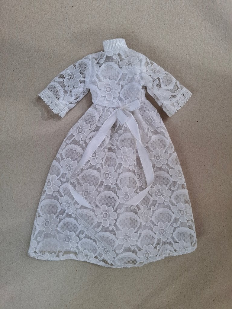 Vintage Barbie FLEUR bruidsjurk #1220, Ophalen of Verzenden, Gebruikt, Kleertjes