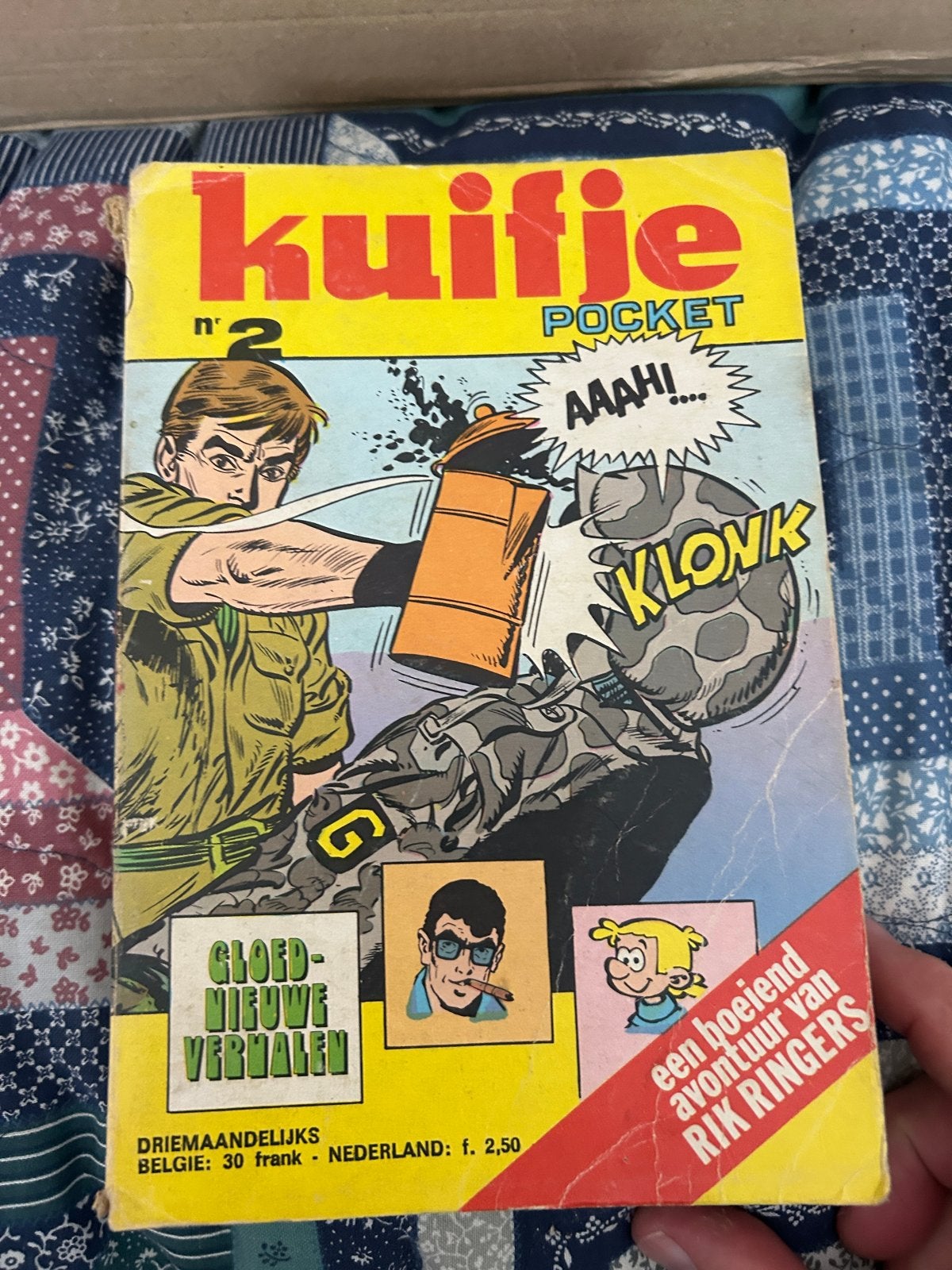 Kuifje Pocket Nrs. 2 & 4 - Vintage Stripboeken, Meerdere stripboeken, Ophalen of Verzenden, Gelezen