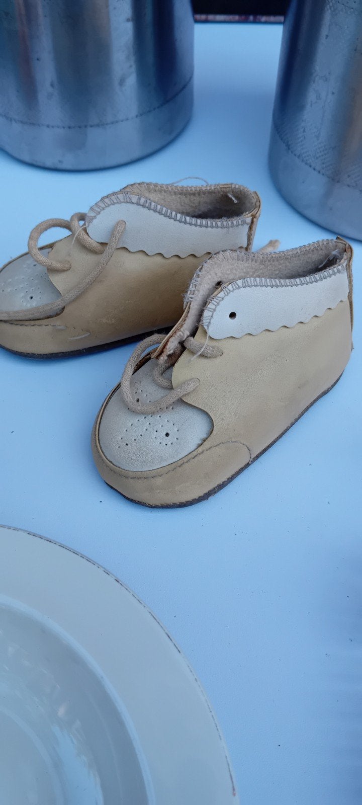 Paartje oude kinderschoentjes, Ophalen of Verzenden