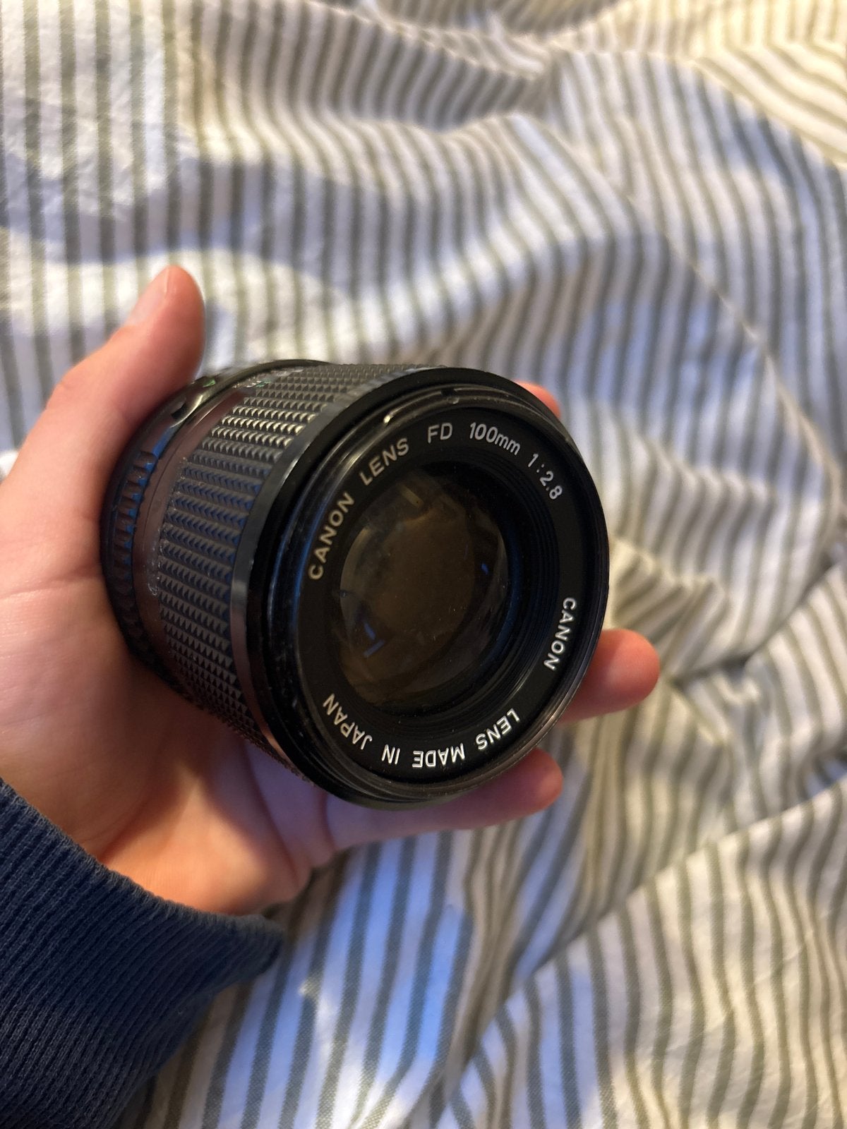 Canon FD 100mm 1:2.8 lens - Vintage prime lens, Gebruikt, Canon, Canon FD, Handmatige focus