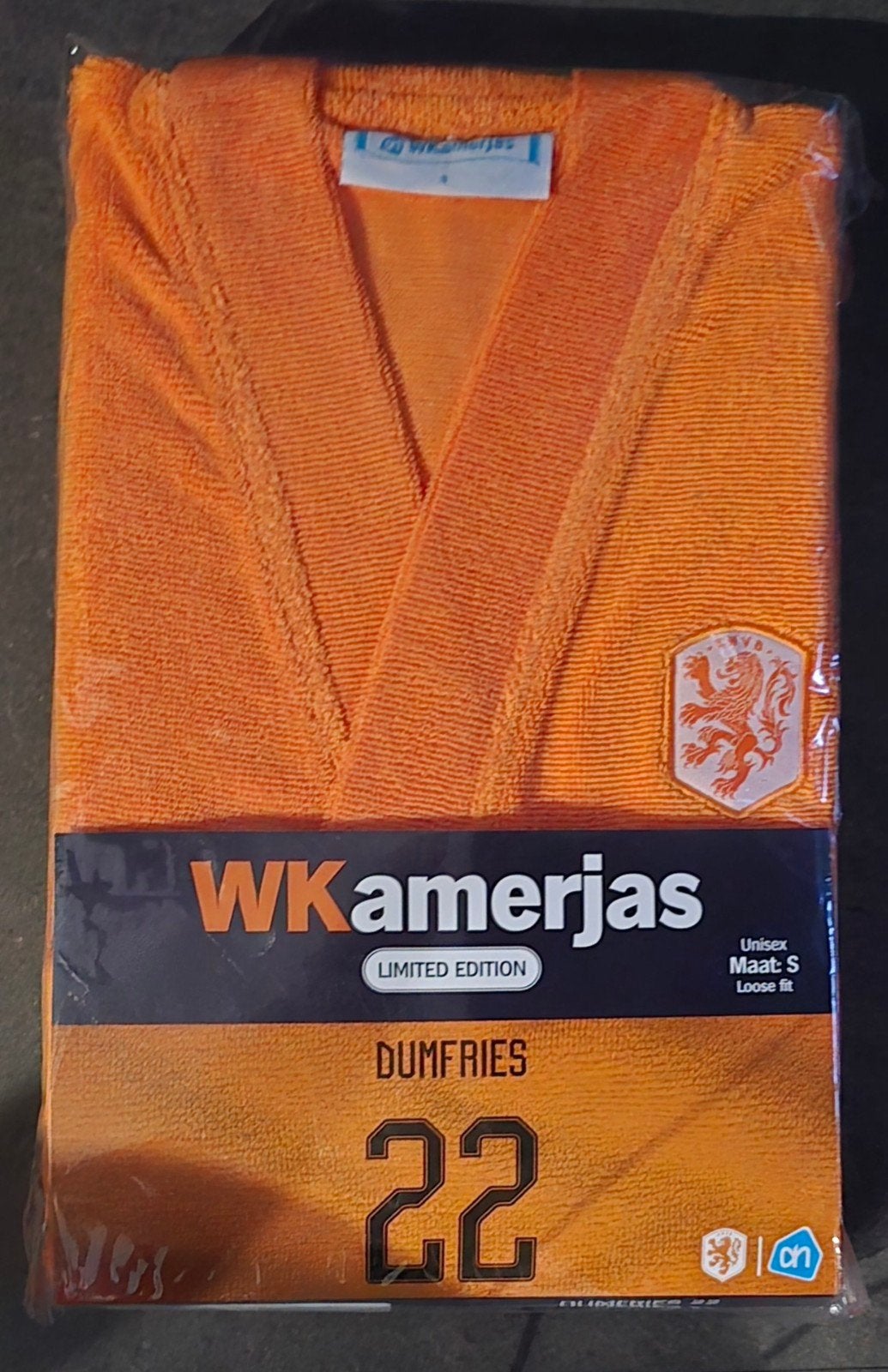 Ah Wk kamerjas wk badjas dumfries maat s, Verzamelen, Albert Heijn, Ophalen of Verzenden