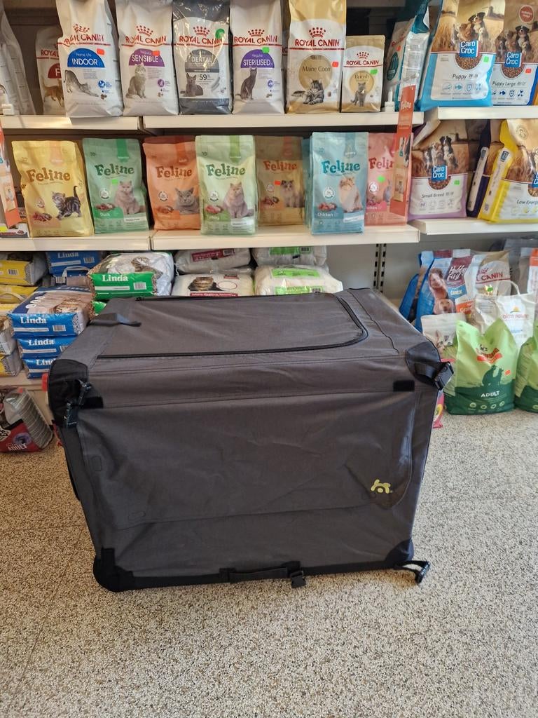 Maelson Soft Kennel Hondenbench 82cm Antraciet, Dieren en Toebehoren, Ophalen of Verzenden, Nieuw