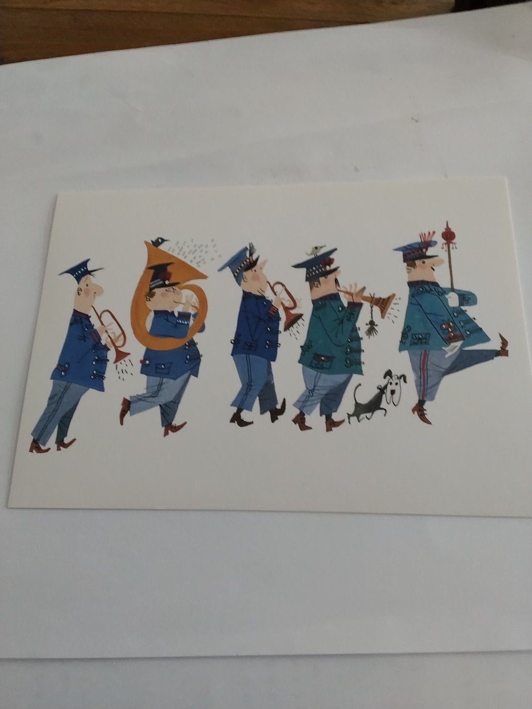Vintage Kinderpostzegel  - Muziekkorps FIEP WESTENDORP, Ophalen of Verzenden, 1960 tot 1980, Ongelopen