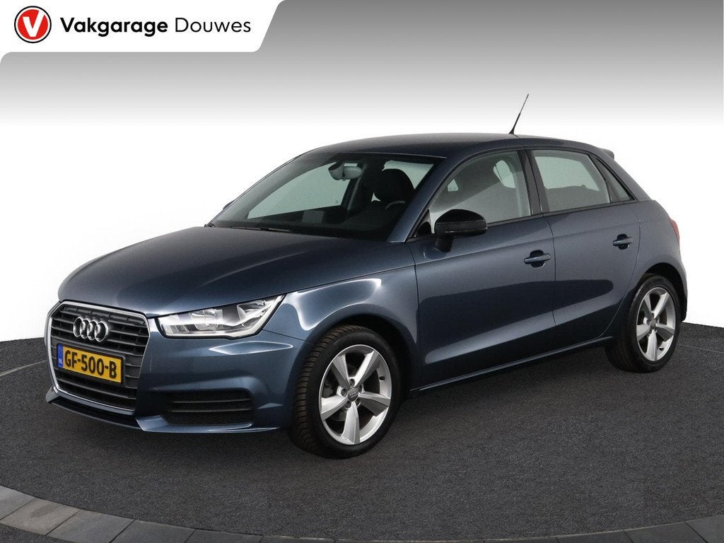 Audi A1 Sportback 1.0 TFSI Design Pro Line |NAP|Automaat|Cru, Stof, Blauw, Origineel Nederlands, Bedrijf