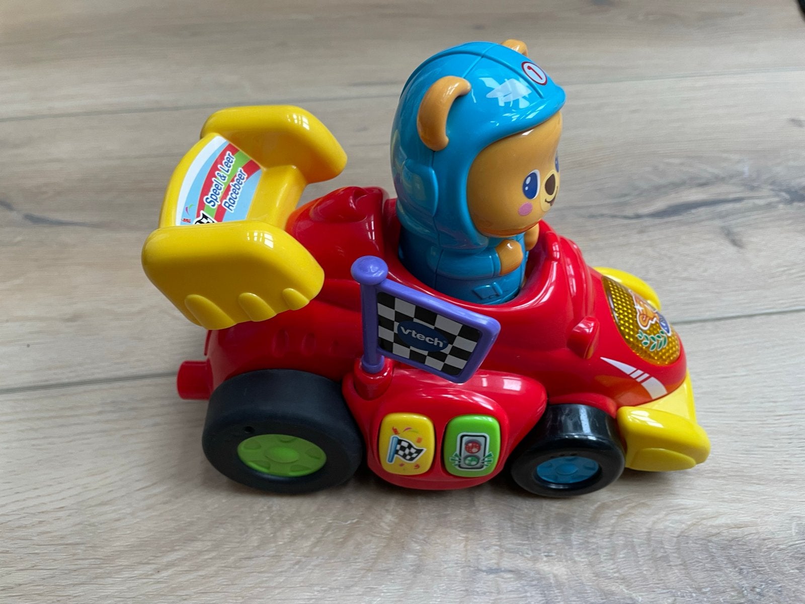 VTech Speel & Leer Racebeer - Interactieve Raceauto, Ophalen, Zo goed als nieuw