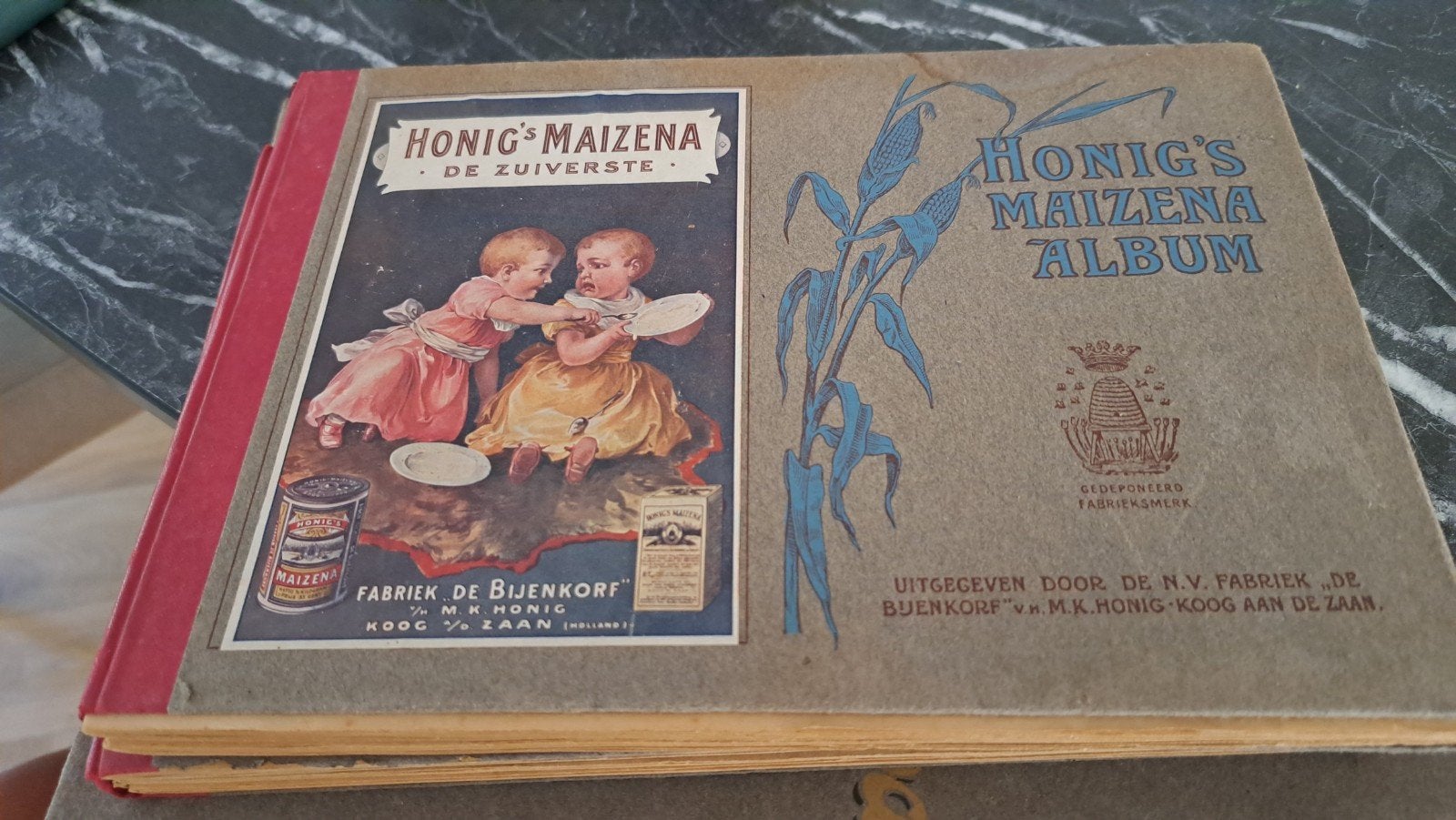 Compleet Honig's Maizena Album - Zeer Oude Prentenboekjes, Ophalen of Verzenden