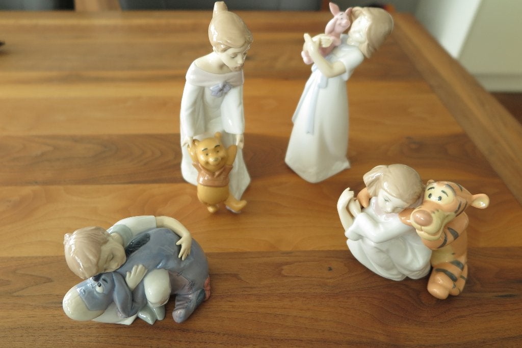 Disney Nao by Lladro serie beeldjes Winnie de Poeh & Friends, Ophalen, Zo goed als nieuw, Overige typen