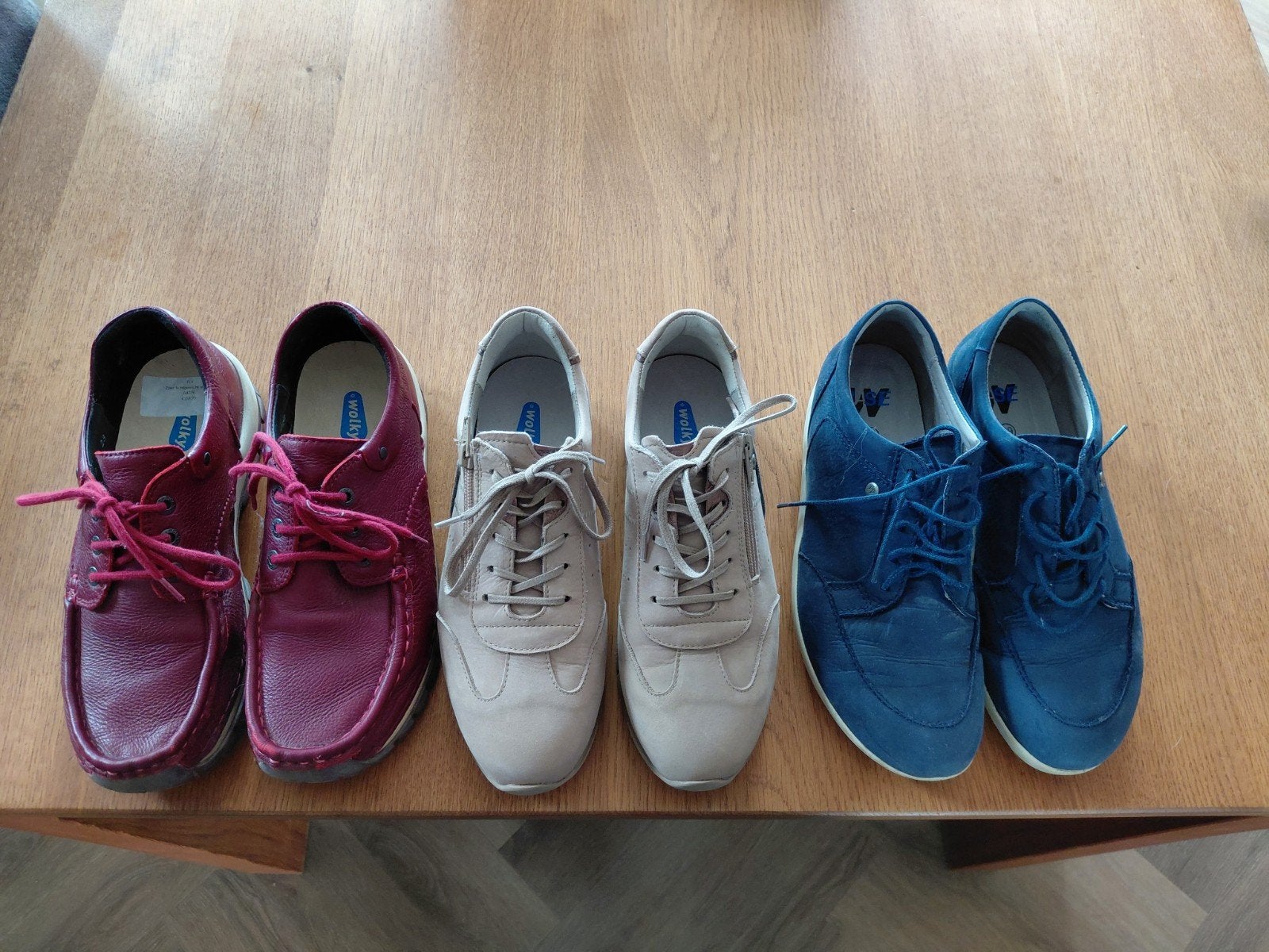 Wolky maat 39 dames schoenen zo goed als nieuw, Ophalen, Wolky, Overige kleuren, Sneakers of Gympen