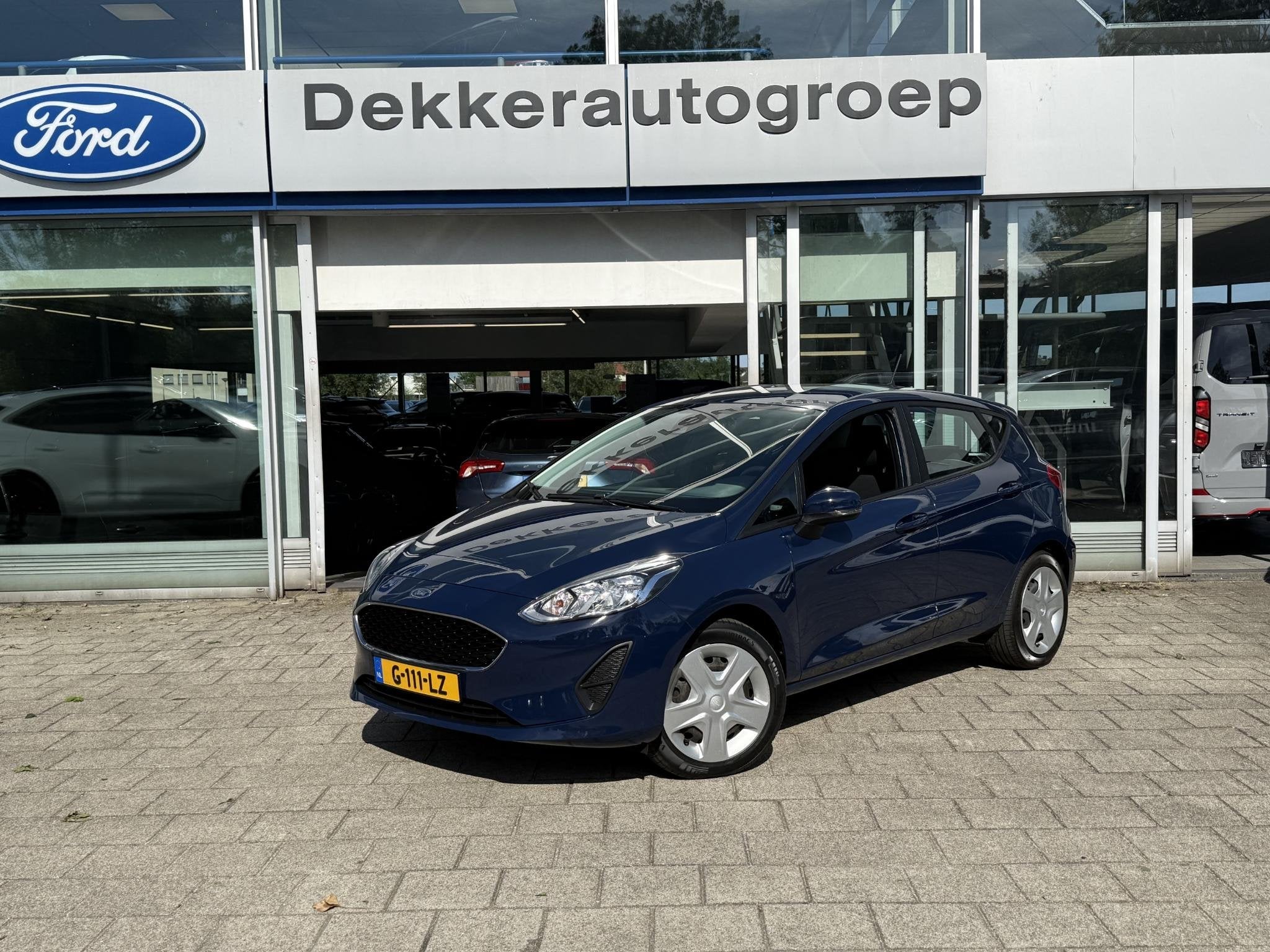 Ford Fiesta 1.1 Trend, Auto's, Gebruikt, Blauw, 49 €/maand, Origineel Nederlands