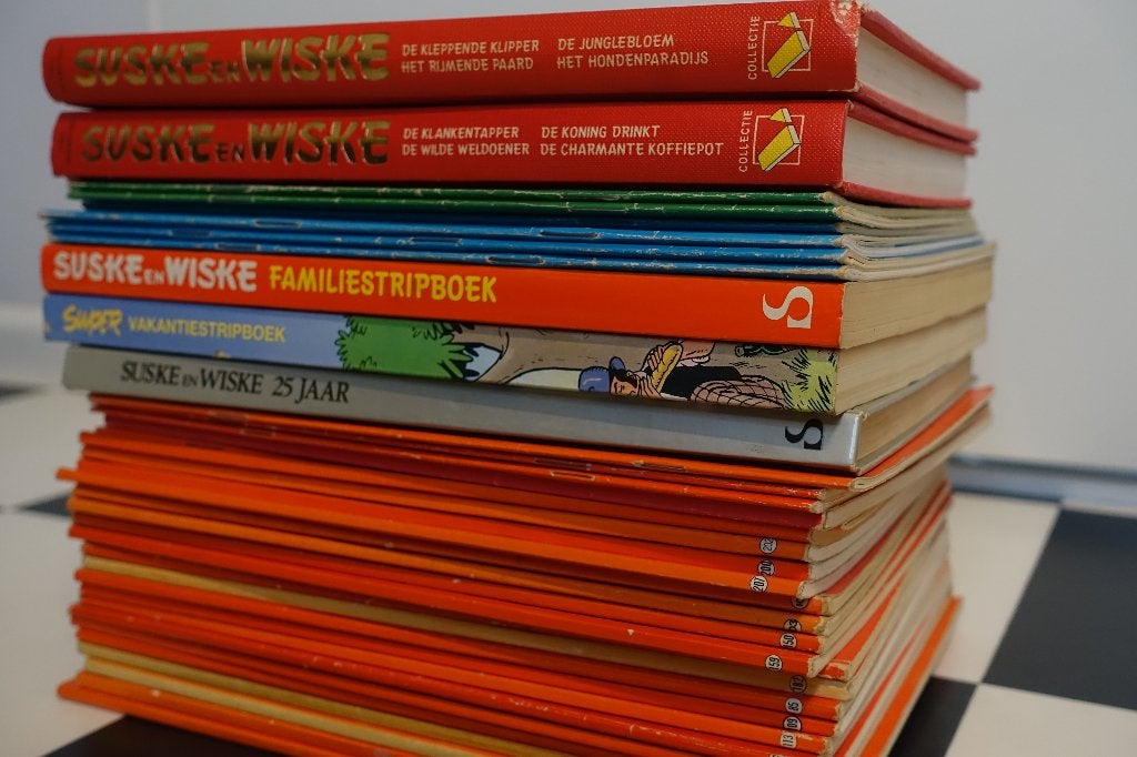Suske en Wiske collectie + hardcovers + extra strips, Meerdere stripboeken, Ophalen of Verzenden, Gelezen, Willy Vandersteen