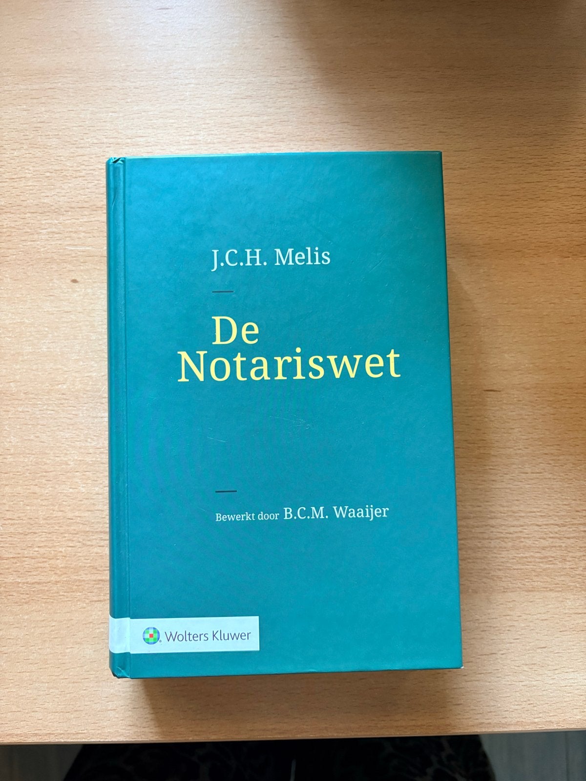 NIEUW & ONGELEZEN: De Notariswet  Melis / Waaijer (10e druk), Ophalen of Verzenden, Gamma, Nieuw, WO