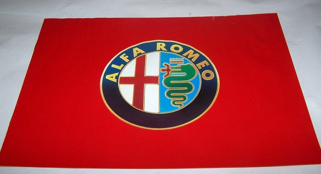 Vintage Alfa Romeo folder. Izgs., Ophalen of Verzenden, Zo goed als nieuw, Auto's