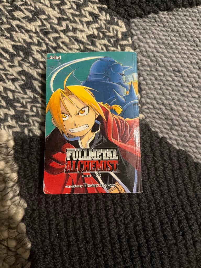 MANGA Fullmetal Alchemist (3-in-1 Edition), Vol. 1 tm 12, Gelezen, Complete serie of reeks, Ophalen of Verzenden, Hiromu Arakawa