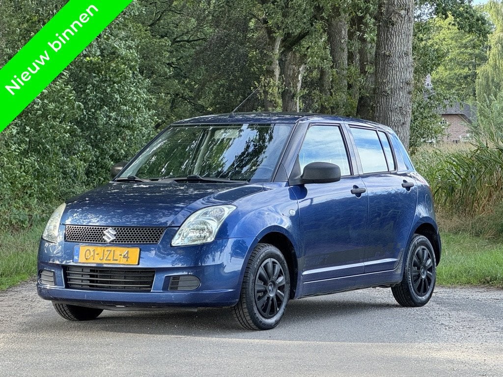 Suzuki Swift 1.3 GA apk 24-7-2027 (bj 2005), Blauw, Swift, Bedrijf, Handgeschakeld