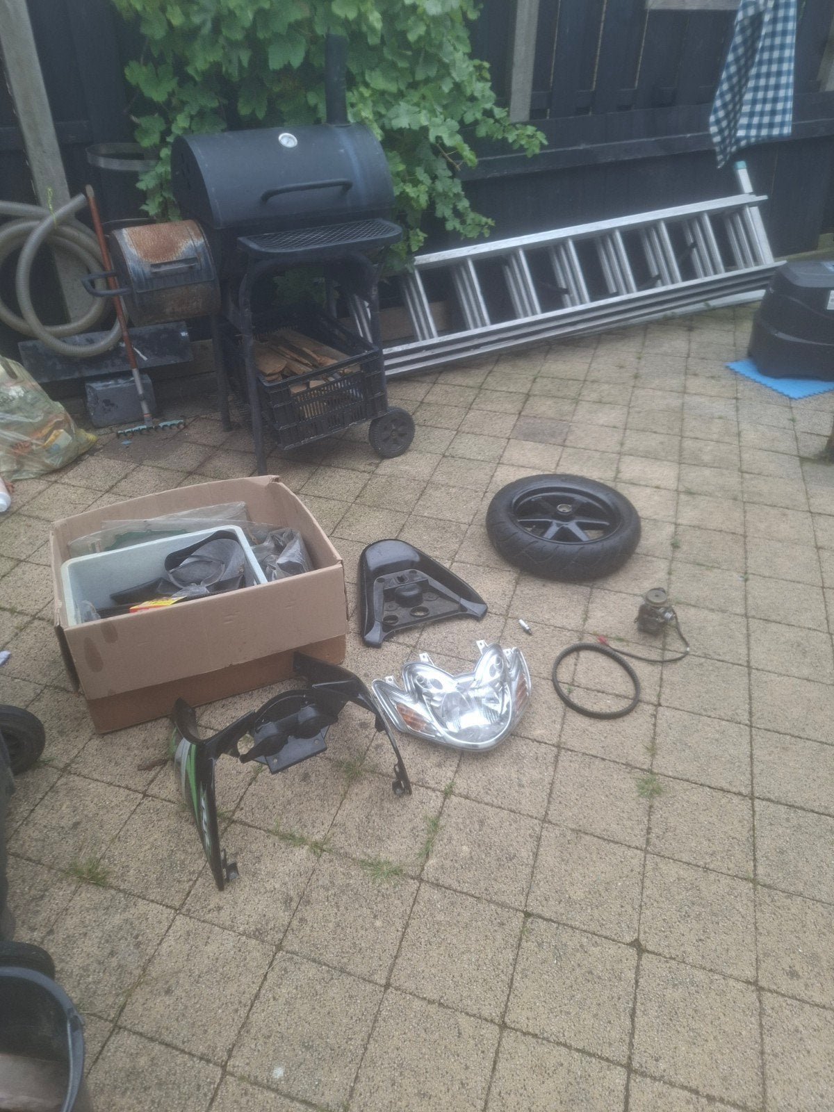 brommer onderdelen., Doe-het-zelf en Verbouw, Ophalen of Verzenden