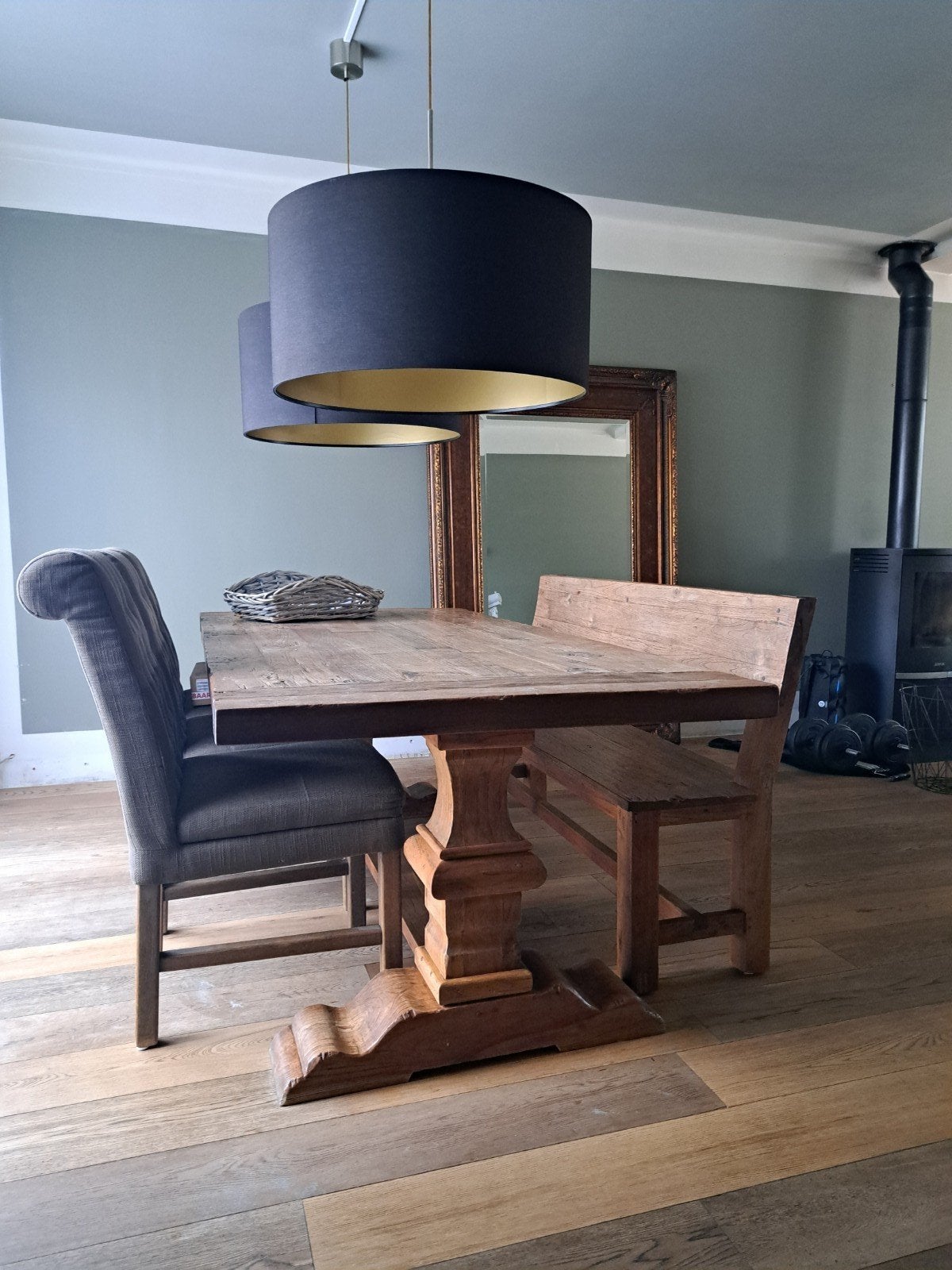 Kloostertafel Teak, Ophalen, Zo goed als nieuw