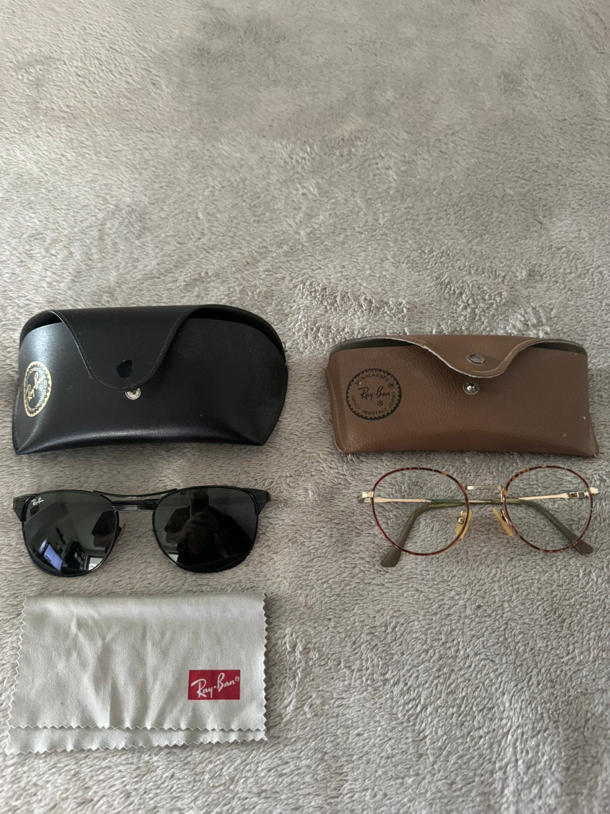 Ray-ban zonnbrillen en brillen, Ophalen of Verzenden, Zo goed als nieuw, Ray-Ban