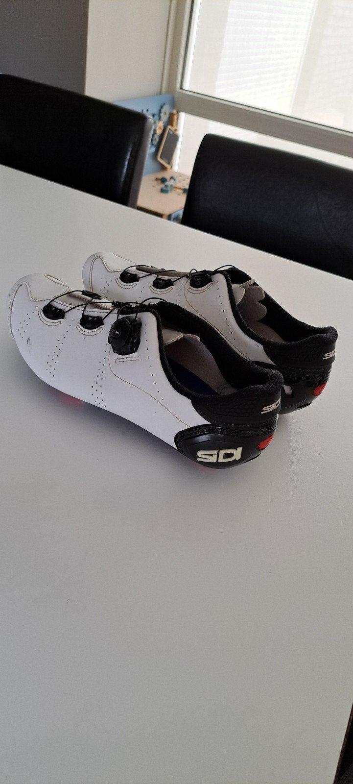 Sidi racefiets schoenen maat 45, incl. rode Look plaatjes, Heren, Schoenen, Overige maten, Ophalen of Verzenden