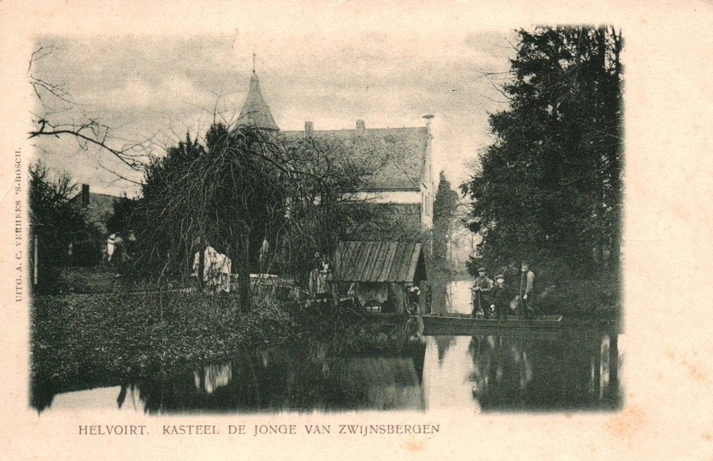 Ansichtkaart Helvoirt, Ophalen of Verzenden, Noord-Brabant