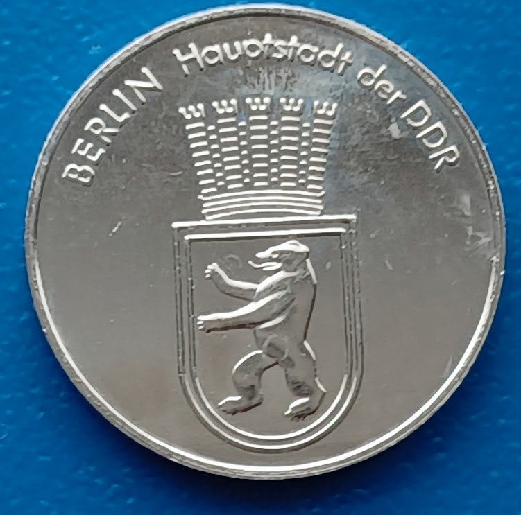 DDR Penning Berlijn Rotes Rathaus - 1984, Postzegels en Munten, Verzenden, Overige materialen, Buitenland