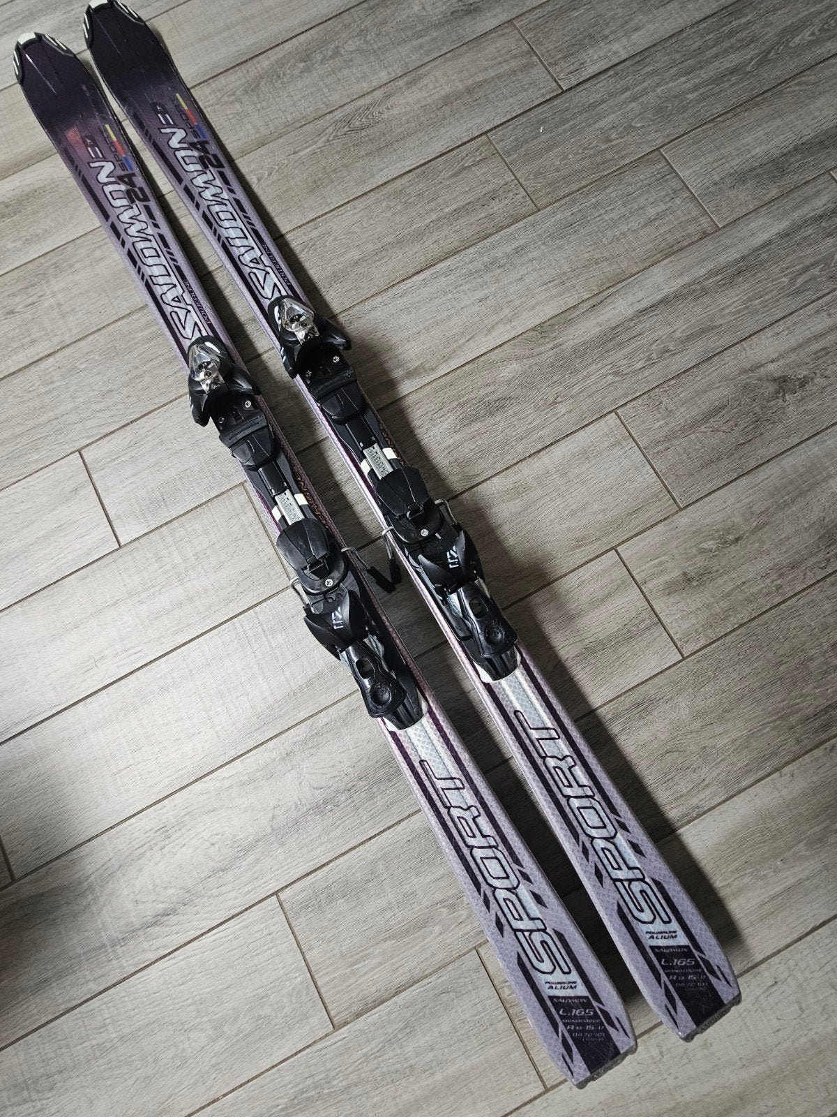 Salomon Sport Ski's 165 cm met bindingen, Ophalen, 160 tot 180 cm, Gebruikt, Salomon