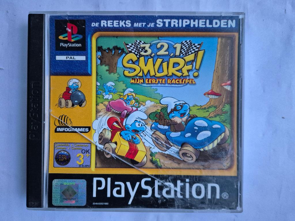 3.2.1...SMURF!, Gebruikt, 1 speler, Racen en Vliegen, Ophalen of Verzenden